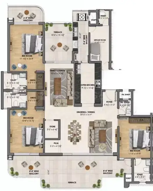 3 BHK