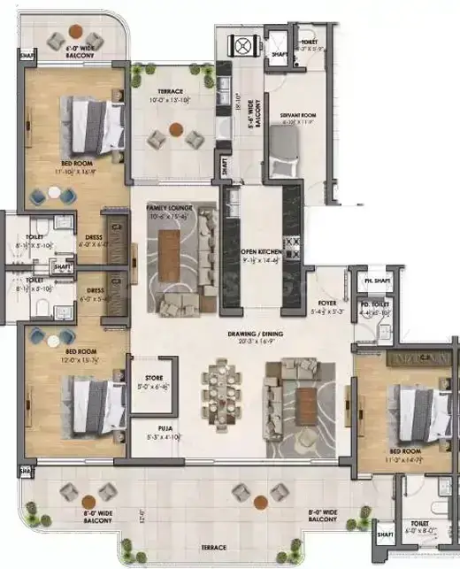 4 BHK